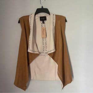 Jessica Simpson western reversible vest